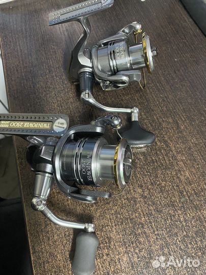 Катушка shimano twin power 2500 3000