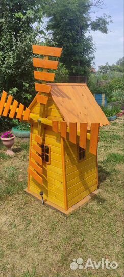 Декоративная ветряная мельница