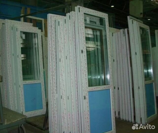 Пластиковые окна и двери новые