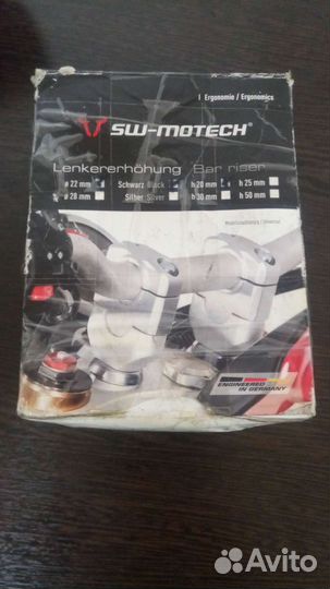 SW motech проставки руля