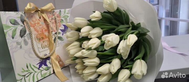 Тюльпаны к 8 марта с доставкой