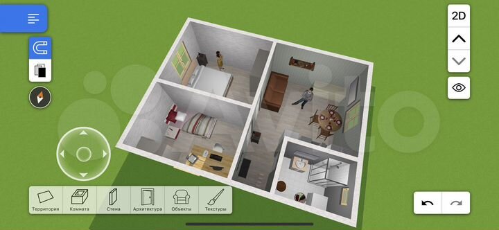 Дом 50 м² на участке 5 сот.