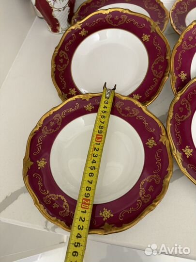 Тарелки райхенбах красные