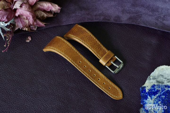 Ремешок на часы Maserati. Кожа. Handmade. Custom