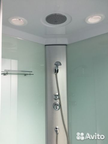 Душевая кабина 90*90*215 с высоким поддоном