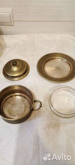 Старинная икорница, 19 век