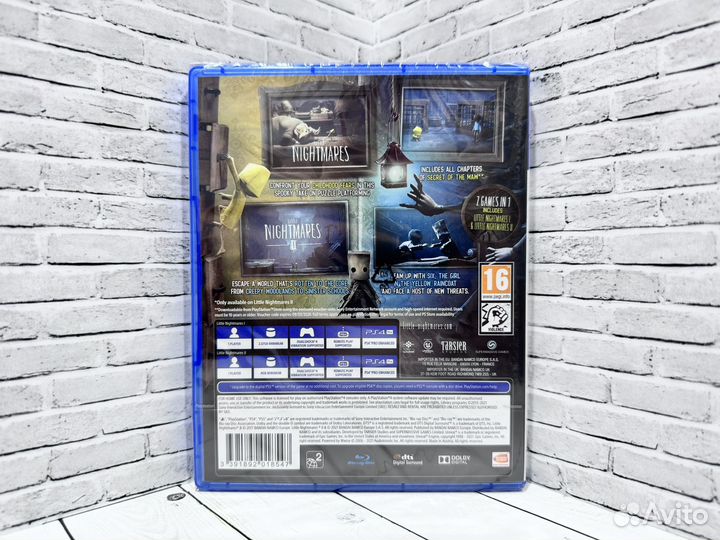 Little Nightmares 1 & 2 (Новый диск) PS4