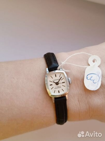 Часы винтажные заря кардинал новые с хранения