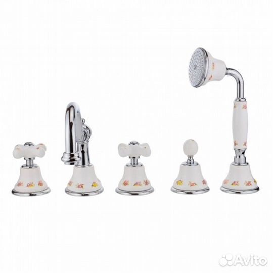 Смеситель на борт ванны Migliore Provance 19472 хром