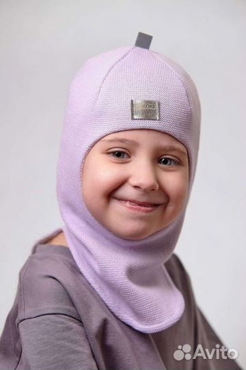 Шапка шлем демисезон новая