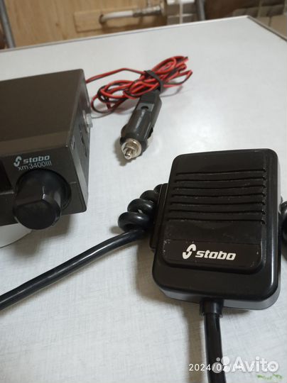Автомобильная рация с антенной бу