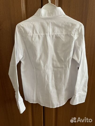 Рубашка белая 122 - 128 размер
