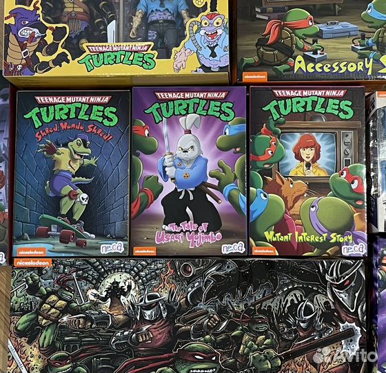 Фигурки черепашки ниндзя neca