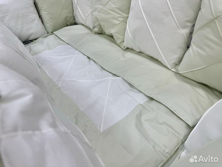 Бортики в детскую кроватку