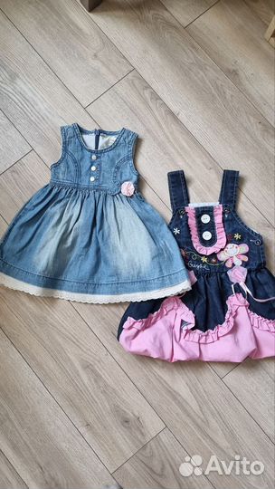Одежда для девочки пакетом 6 - 9 месяцев фирменная