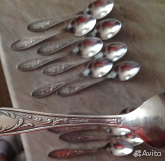 Мельхиоровые кофейные (маленькие) ложки