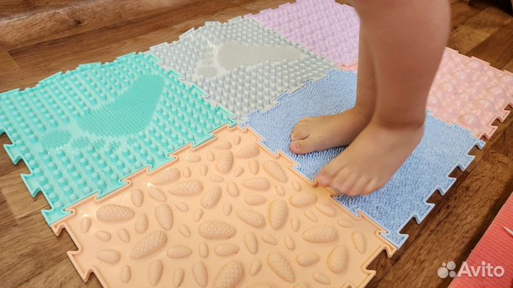Детский ортопедический коврик пазл