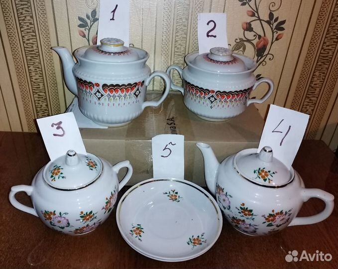 Сахарницы и чайники (добавляю)