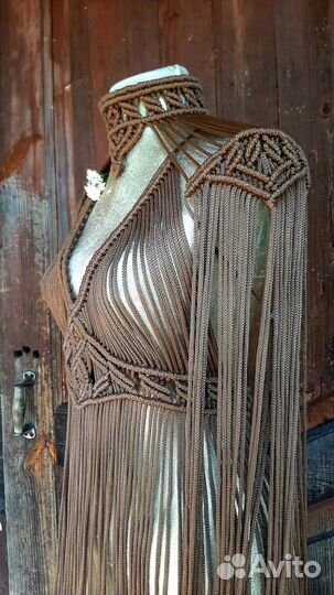 Макраме топ и чокер