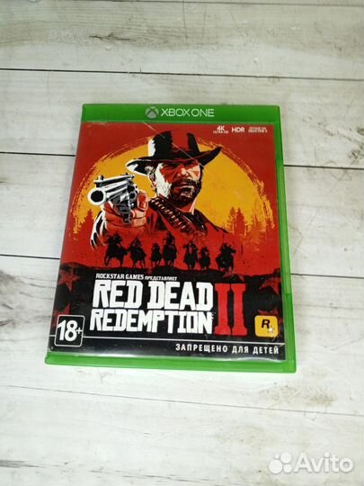 Диск Red Dead Redemption 2 на Xbox one