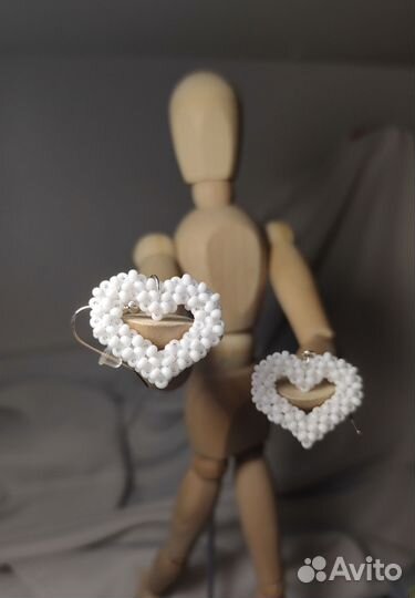 Серьги из бисера