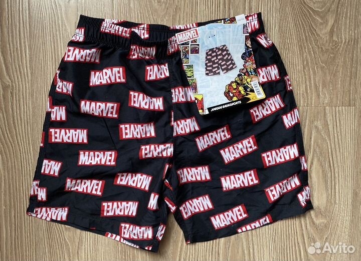 Шорты новые 146/152 Marvel пляжные