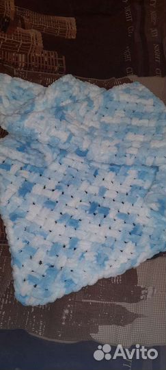 Плед детский плюшевый