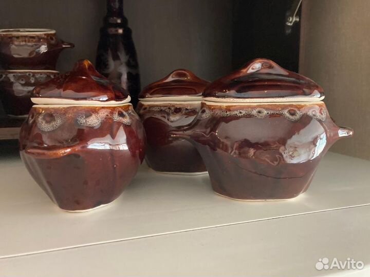 Горшки для запекания керамические