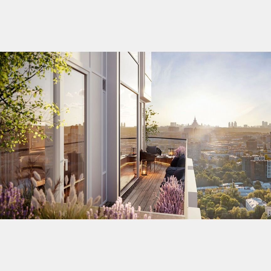 2-к. квартира, 69,5 м², 17/41 эт.