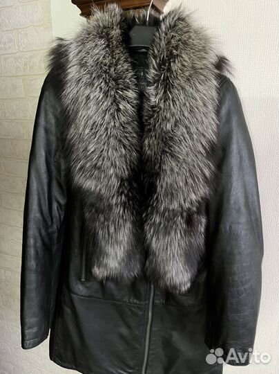 Куртка кожаная