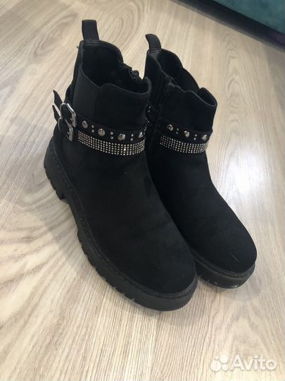 Ботинки осенние утепленные