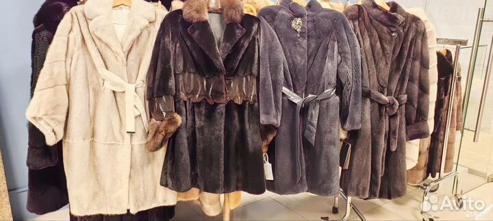 Новые шубы норка размеры 44-62