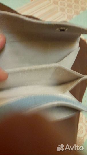 Новый натуральный кожаный портмоне