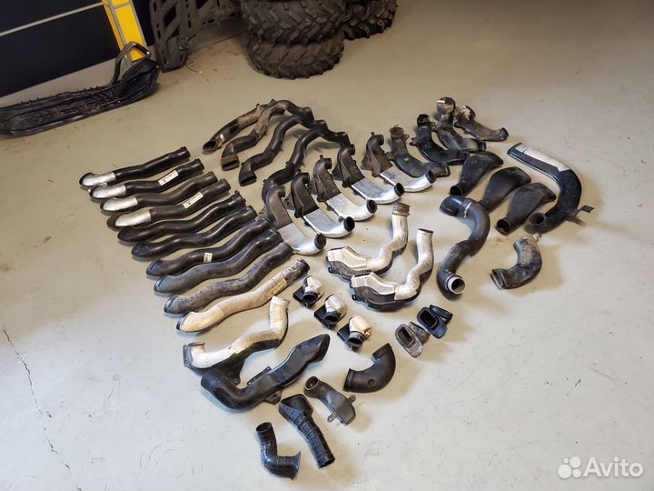 Штатные патрубки двигателя \ вариатора BRP