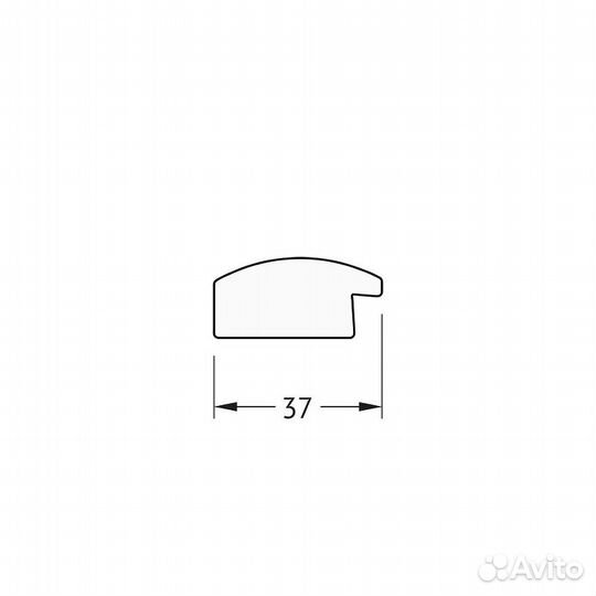 Зеркало Evoform Definite 110х60 BY 0731 в багетно