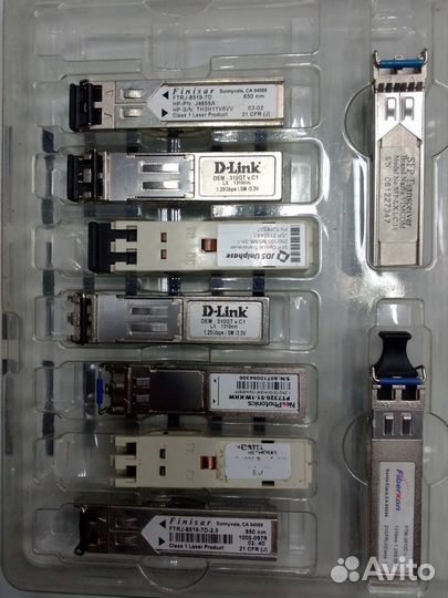 SFP модули за весь комплект