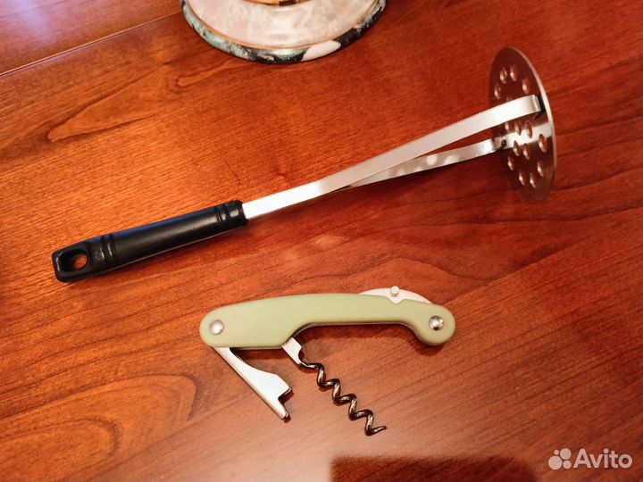 Штопор+толкушка набор