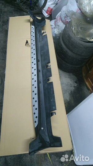 Подножка BMW- style Оригинал на KIA Sportage 3