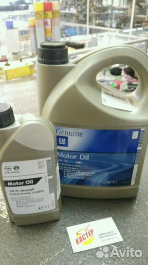 Масло моторное OE General Motors 5w30