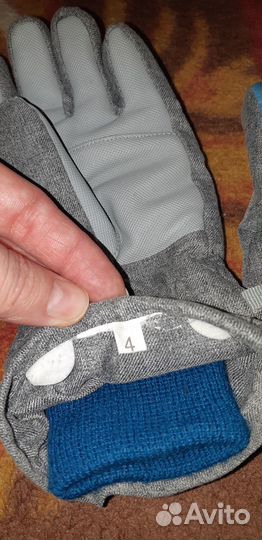 Горнолыжные перчатки детские на мальчика