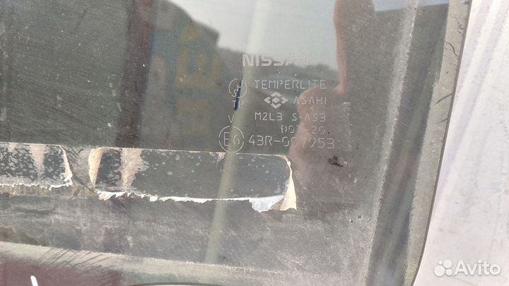 Стекло задней двери Nissan X-Trail