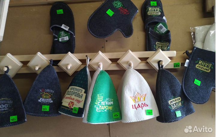 Шапка для бани и сауны