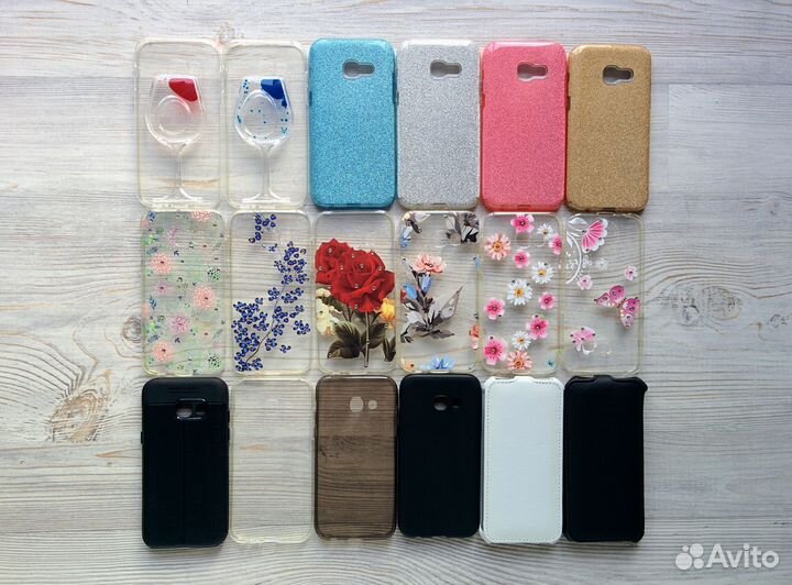 На samsung a3 2017(a320f) чехол стекло поклейка