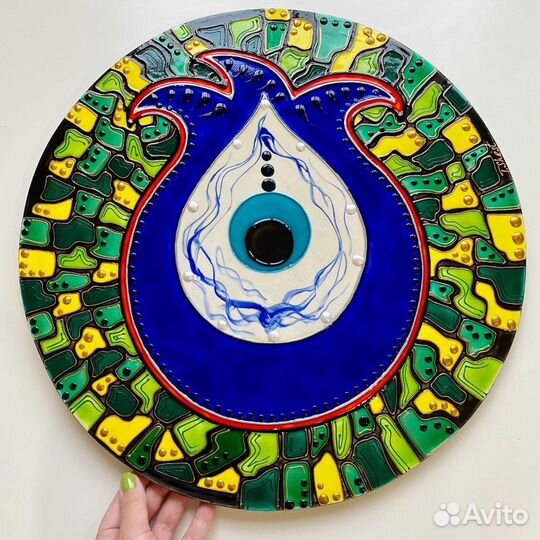 Декоративная тарелка на стену