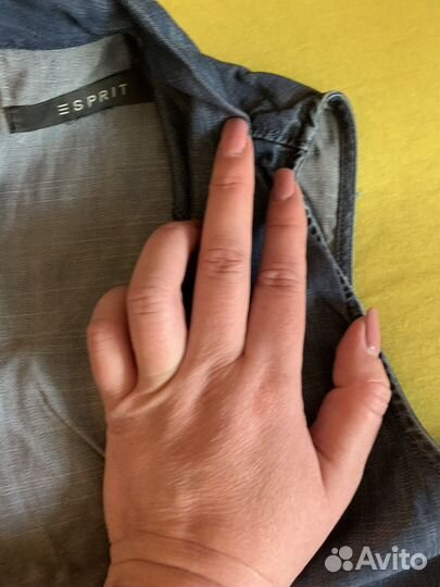 Комбинезон джинсовый