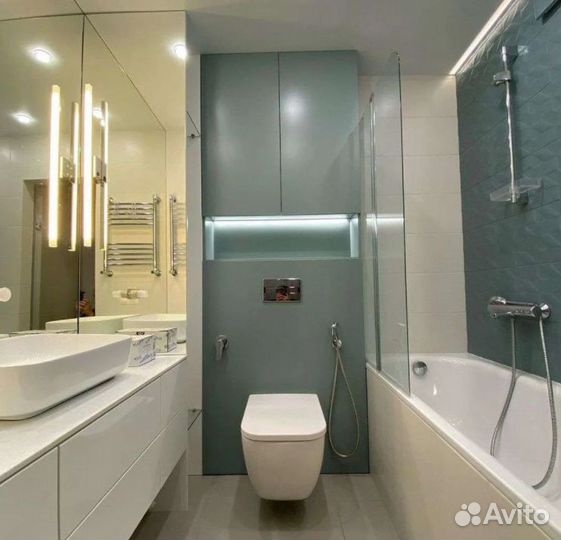 Ремонт квартир, Ремонт ванной, Отделка плиткой