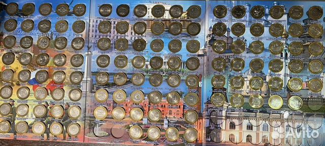 Юбилейные монеты 10 рублей