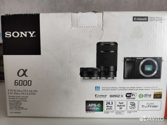 Фотоаппарат sony alpha 6000 объявление продам