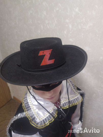 Новогодний костюм зорро