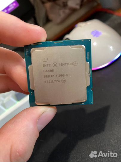 Процессор intel pentium gold G6405 новый